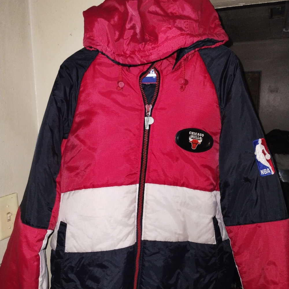 Pro player vintage Chicago bulls coat